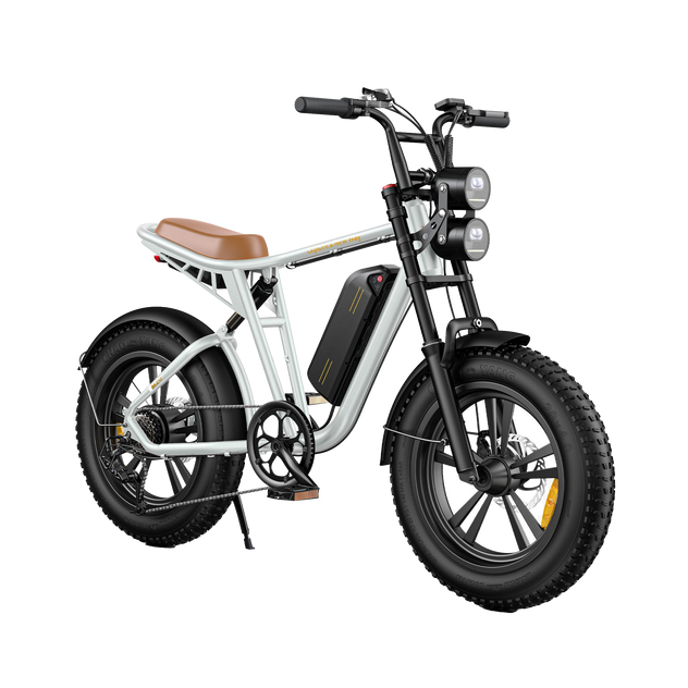 Rower elektryczny w stylu motocykla M20